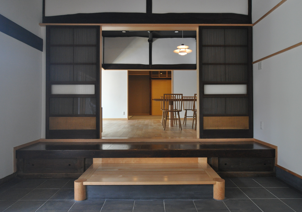 築100年 切り妻平屋の日本家屋 リノベーション家づくり 建築デザイン 住宅設計は 設計事務所 独楽蔵 こまぐら