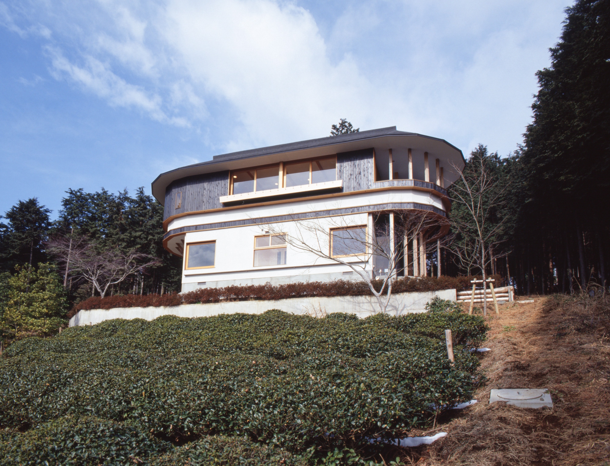 空と稜線の間で 顔振峠の週末住宅 埼玉 設計事務所の家づくり家づくり 建築デザイン 住宅設計は 設計事務所 独楽蔵 こまぐら