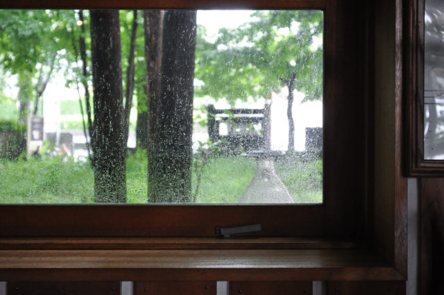 【奥武蔵にある設計事務所のアトリエ】梅雨の風景の画像