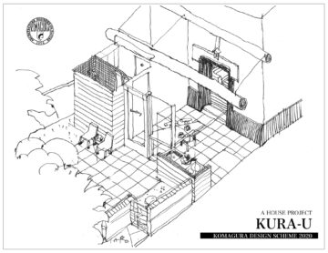 設計事務所 独楽蔵 こまぐら のイラスト計画案家づくり 建築デザイン 住宅設計は 設計事務所 独楽蔵 こまぐら