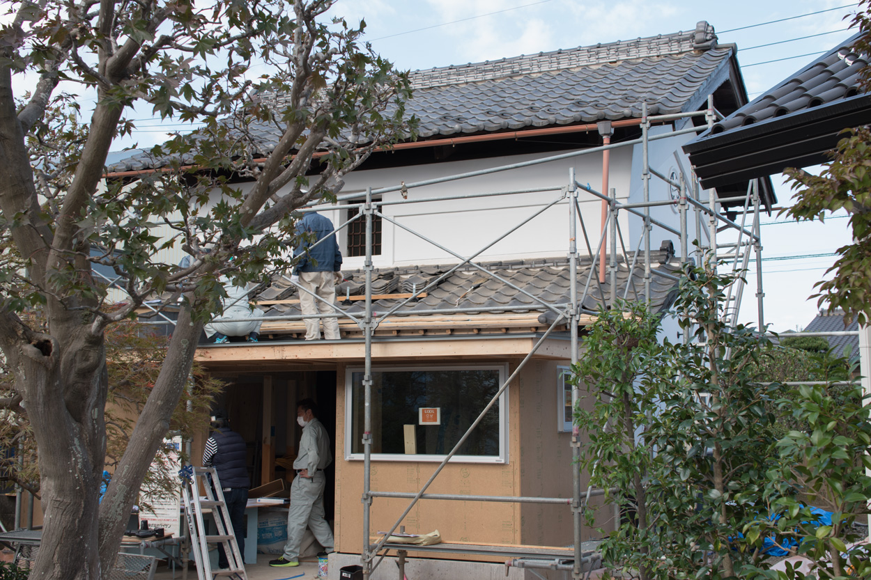 保存空間 居住空間へ 蔵のリノベーション ちょっと増築 坂戸市家づくり 建築デザイン 住宅設計は 設計事務所 独楽蔵 こまぐら