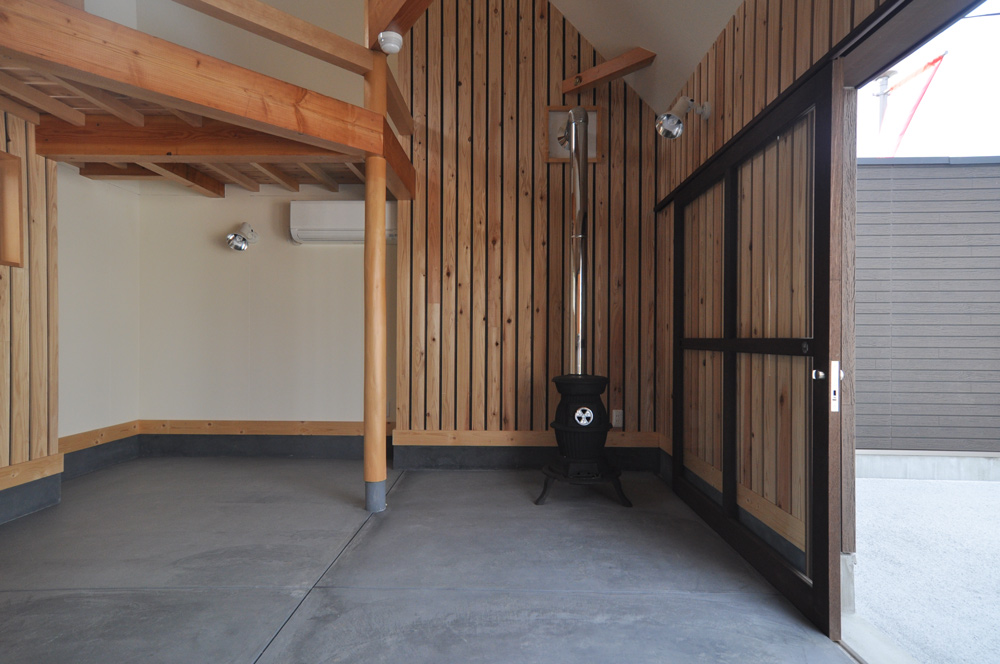 4坪 8畳 コテージハウス タイプb 土間 ロフト 家づくり 建築デザイン 住宅設計は 設計事務所 独楽蔵 こまぐら 4坪 8畳 コテージハウス タイプb 土間 ロフト 家づくり 建築デザイン 住宅設計は 設計事務所 独楽蔵 こまぐら